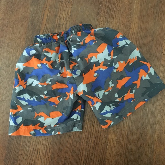 🧡 Shark Swim Trunks - Picture 3 of 7